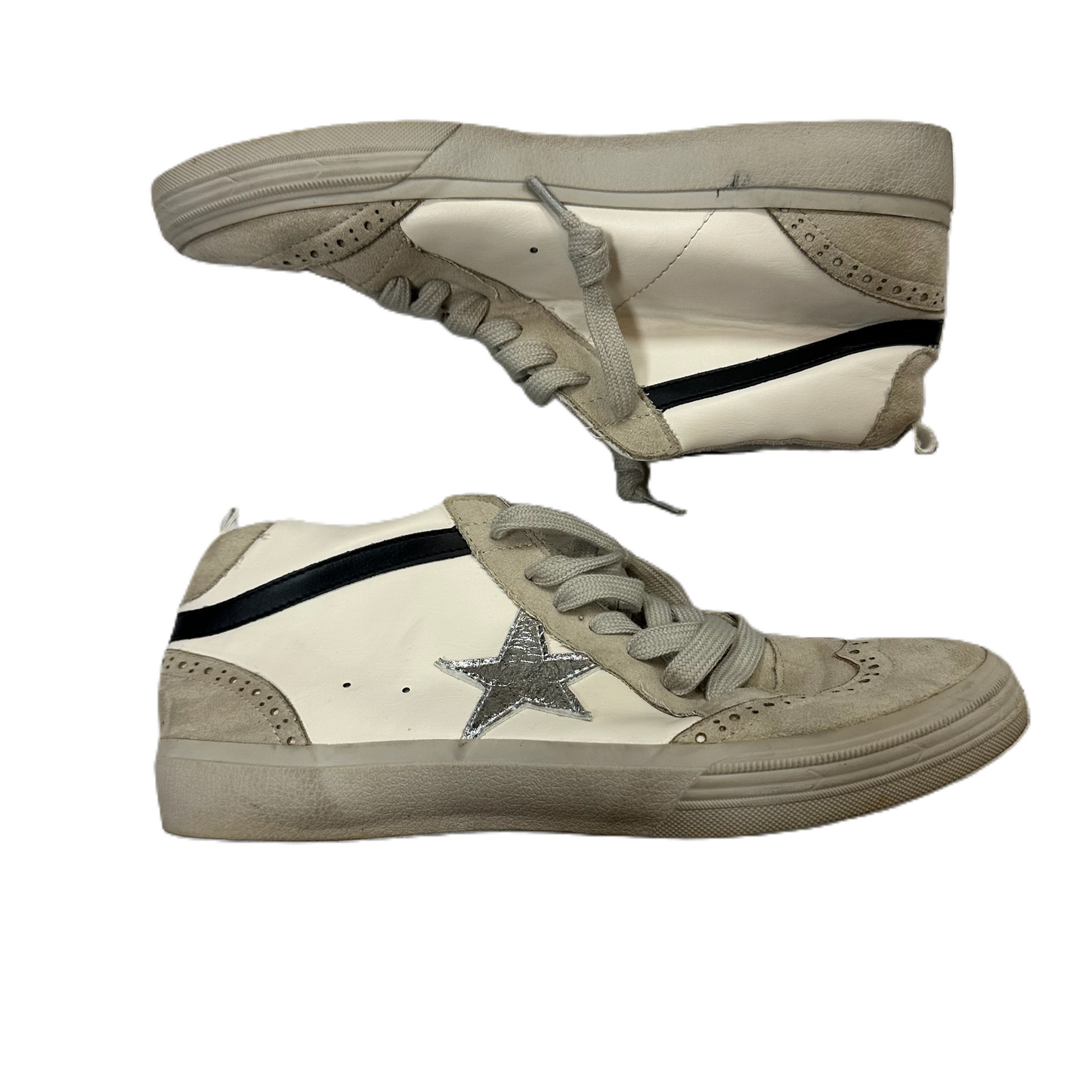 Shoes Sneakers By Shu Shop In Cream, Size: 10