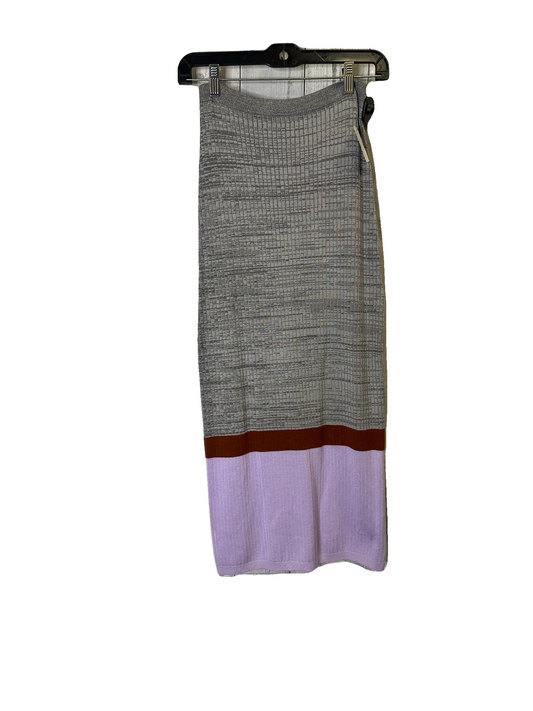 Skirt Midi By Free People In Grey, Size: M