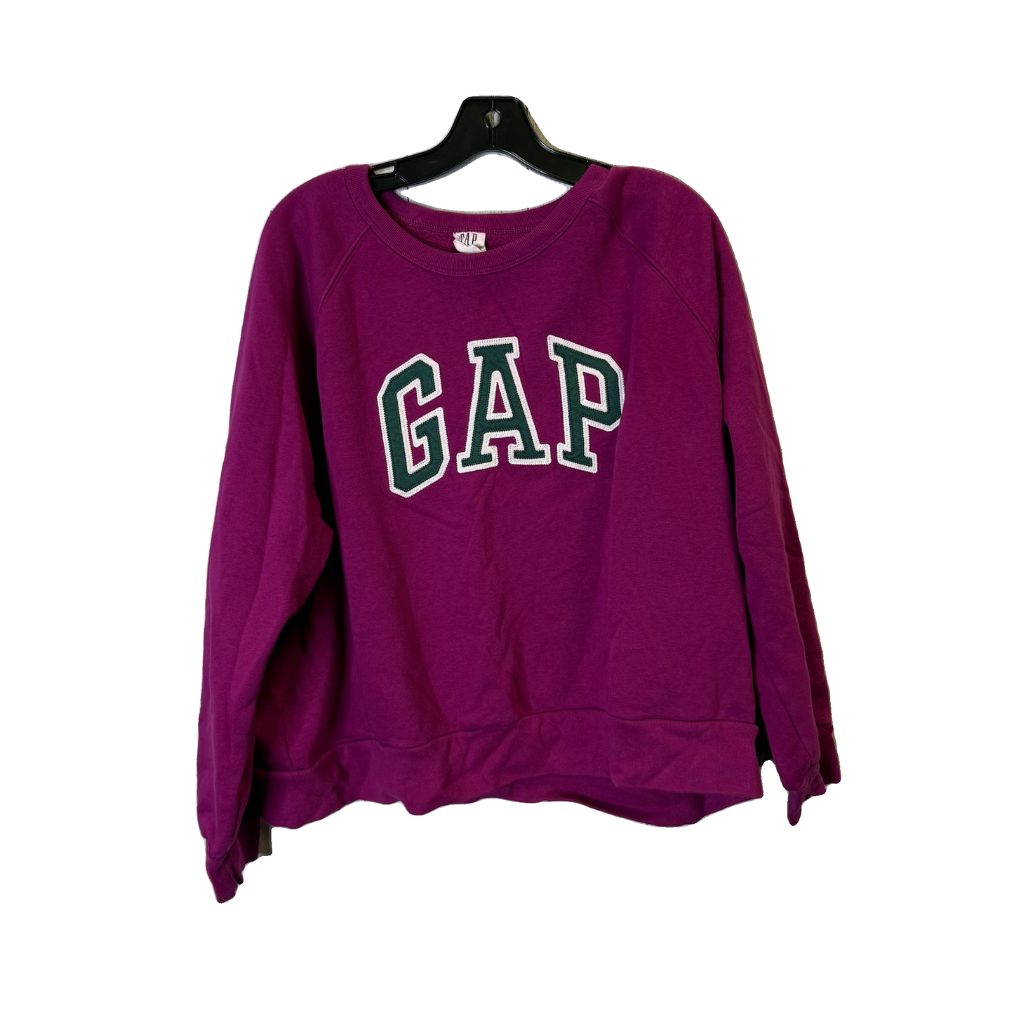 Sweatshirt Crewneck By Gap In Purple, Size: Xxl