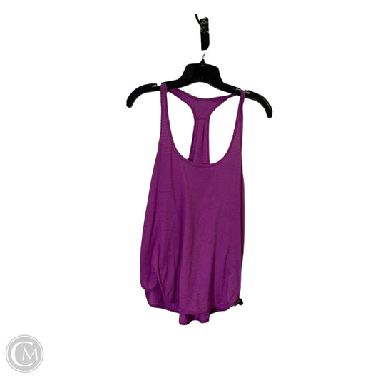 Athletic Tank Top By Lululemon In Purple