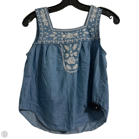 Top Sleeveless By Romeo And Juliet In Blue, Size: S