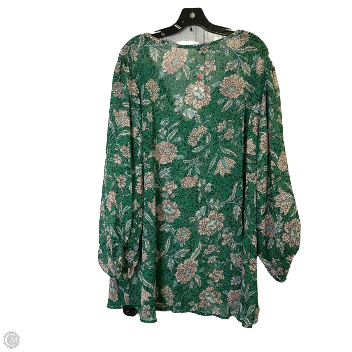 Top Long Sleeve By Torrid In Green, Size: 5