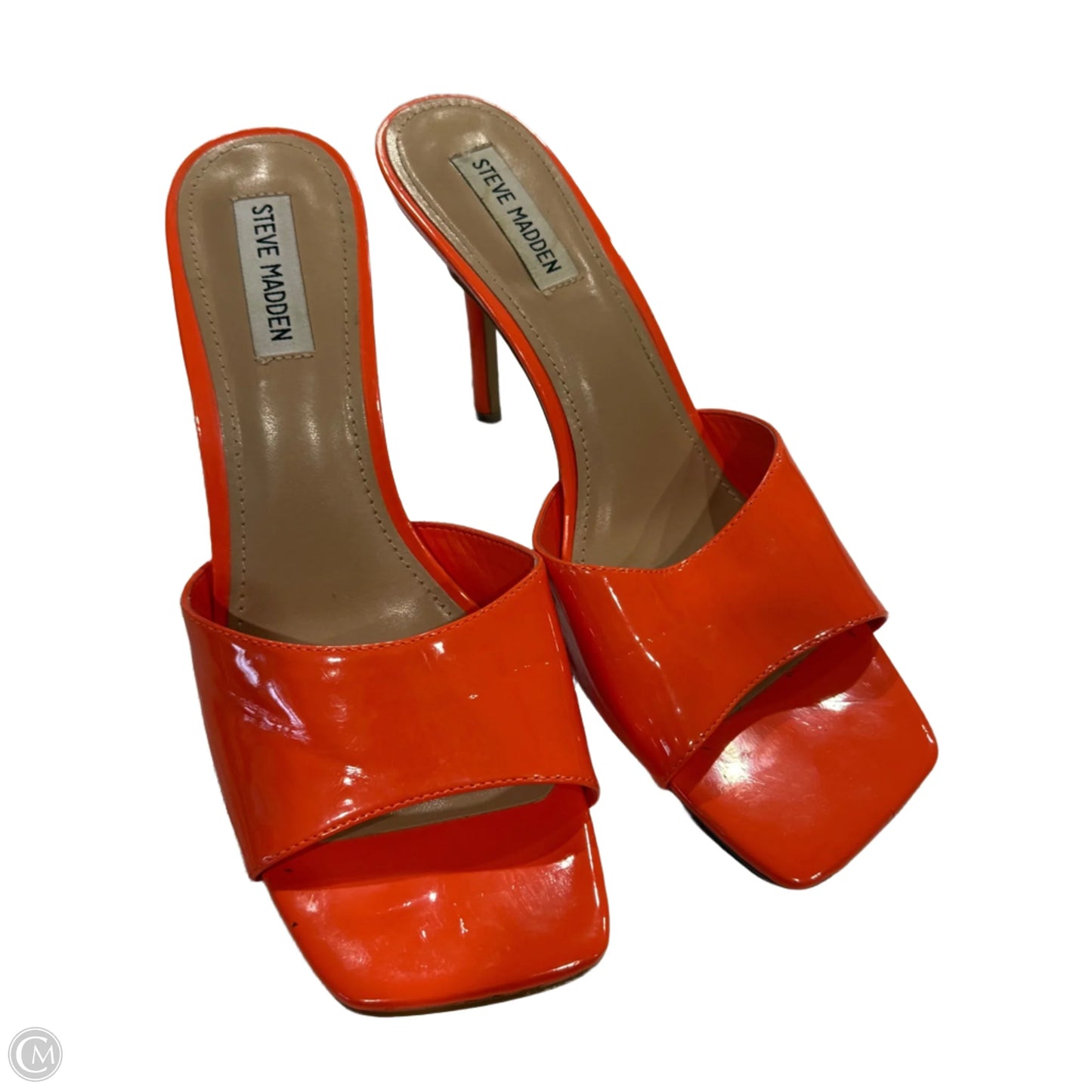 Shoes Heels Stiletto By Steve Madden In Orange, Size: 11