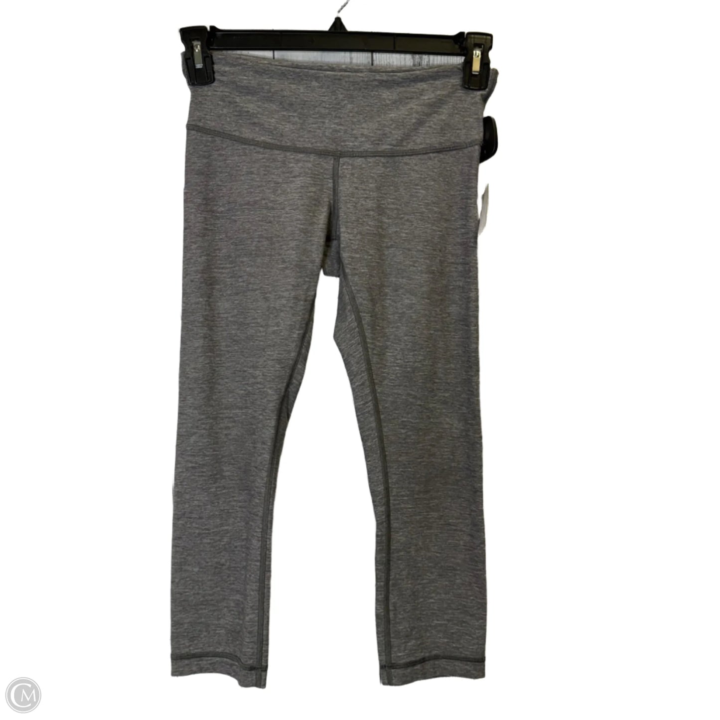 Athletic Capris By Lululemon In Grey, Size: 6