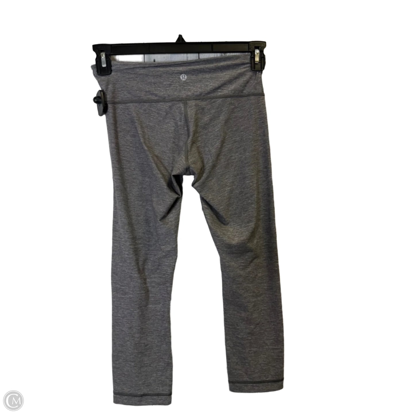 Athletic Capris By Lululemon In Grey, Size: 6
