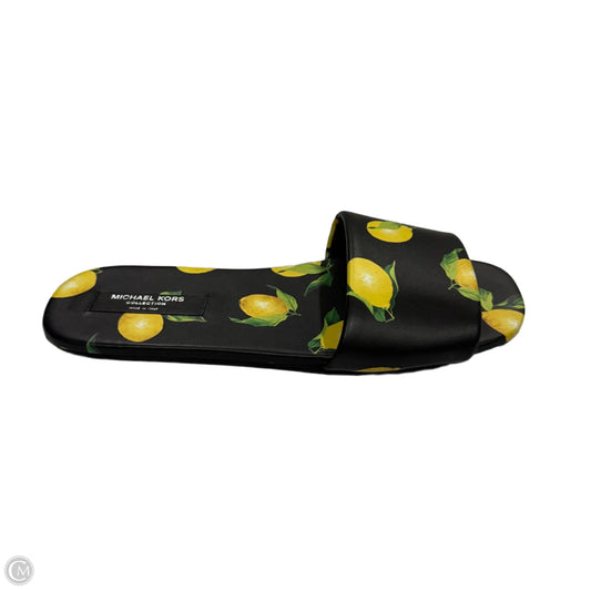 Sandals Designer By Michael Kors Collection In Black, Size: 9.5