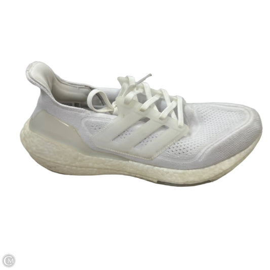 Shoes Athletic By Adidas In White, Size: 9.5
