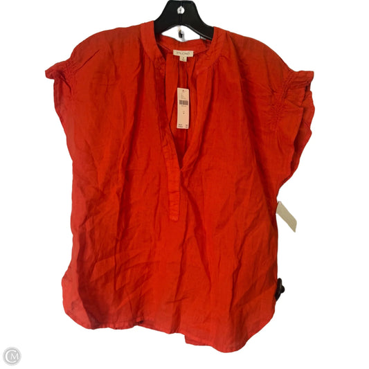 Top Sleeveless By Pilcro In Orange, Size: M
