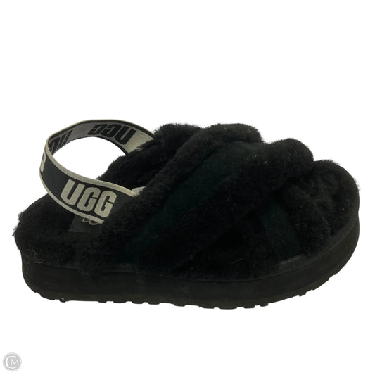 Sandals Designer By Ugg In Black, Size: 8