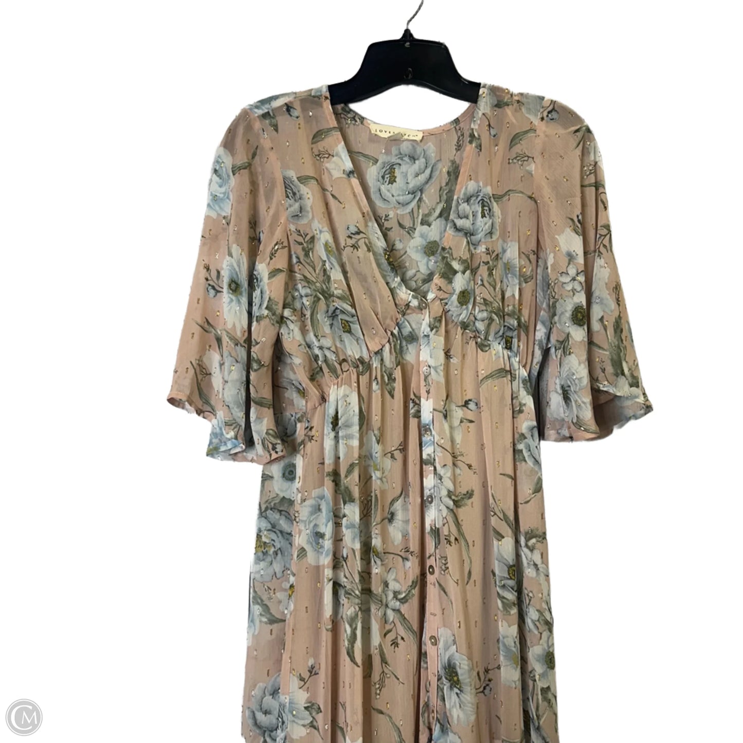 Dress Party Long By Lovestitch In Pink, Size: S