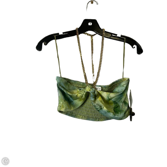 Top Sleeveless By Clothes Mentor In Green, Size: M
