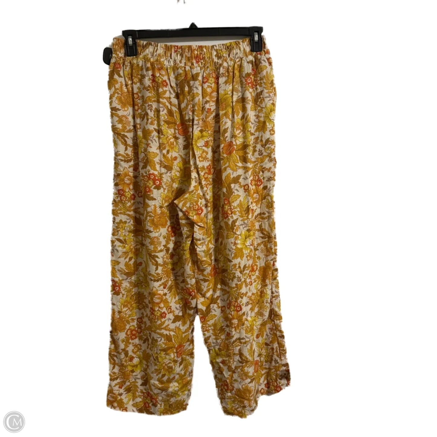 Pants Linen By Rachel Zoe In Floral Print, Size: Xl