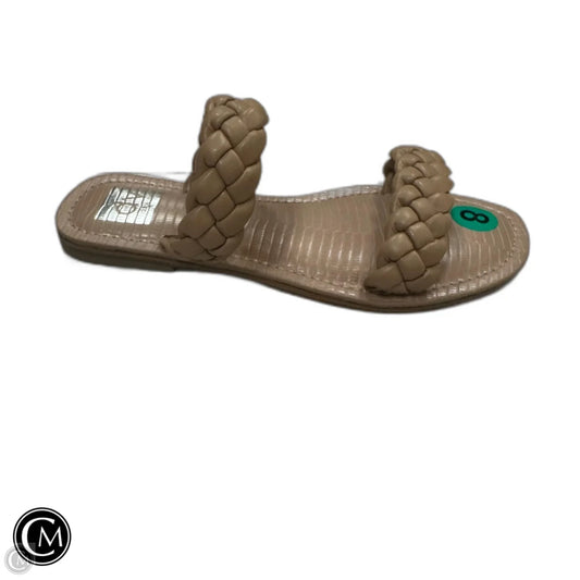 Sandals Flats By Dv In Brown, Size: 8