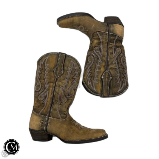Boots Western By Durango In Brown, Size: 7.5
