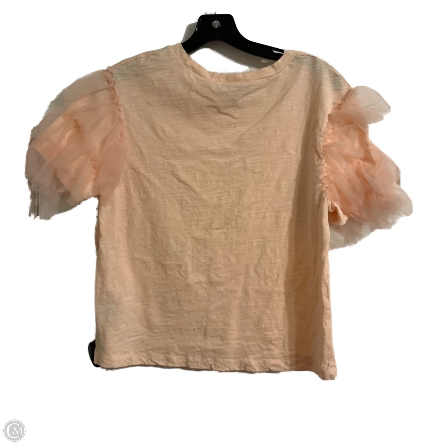 Top Short Sleeve By Lea & Viola In Pink, Size: M