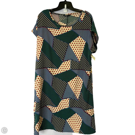 Dress Casual Short By Shein In Multi-colored, Size: 2x