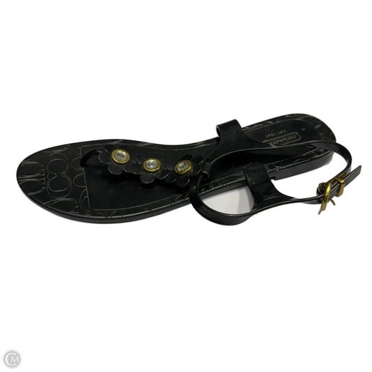 Sandals Flats By Cmc In Black, Size: 11