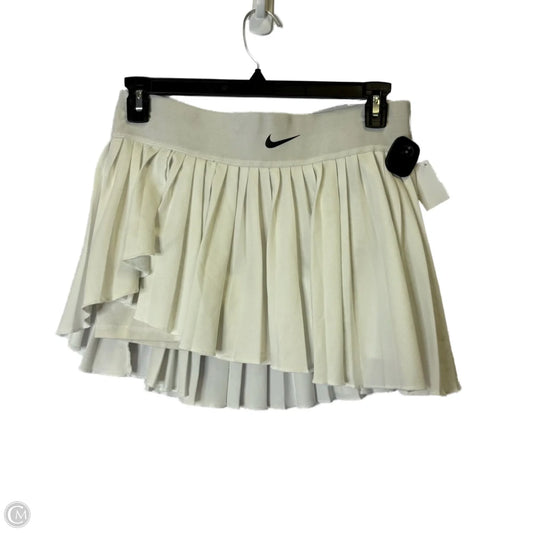 Athletic Skirt By Nike Apparel In White, Size: L
