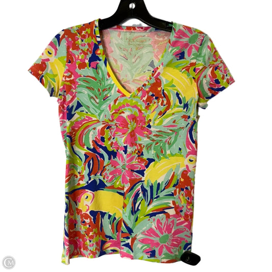 Top Short Sleeve Basic By Lilly Pulitzer In Multi-colored, Size: Xs