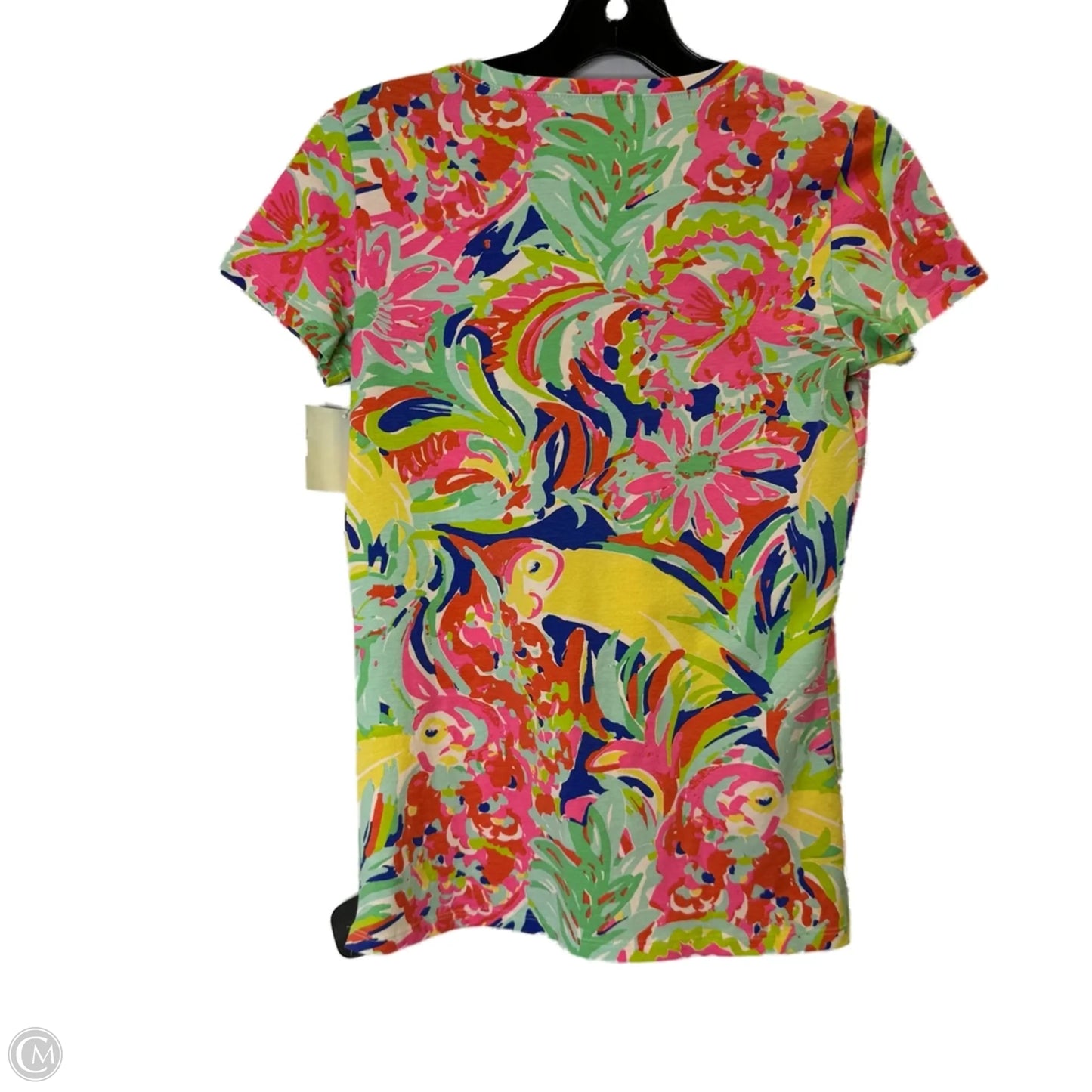 Top Short Sleeve Basic By Lilly Pulitzer In Multi-colored, Size: Xs