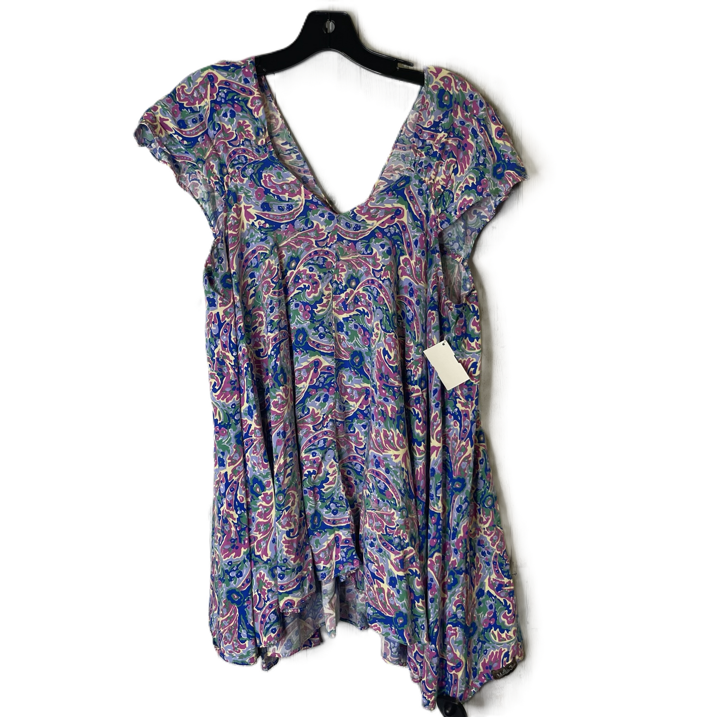 Purple Top Short Sleeve By Matilda Jane, Size: Xl