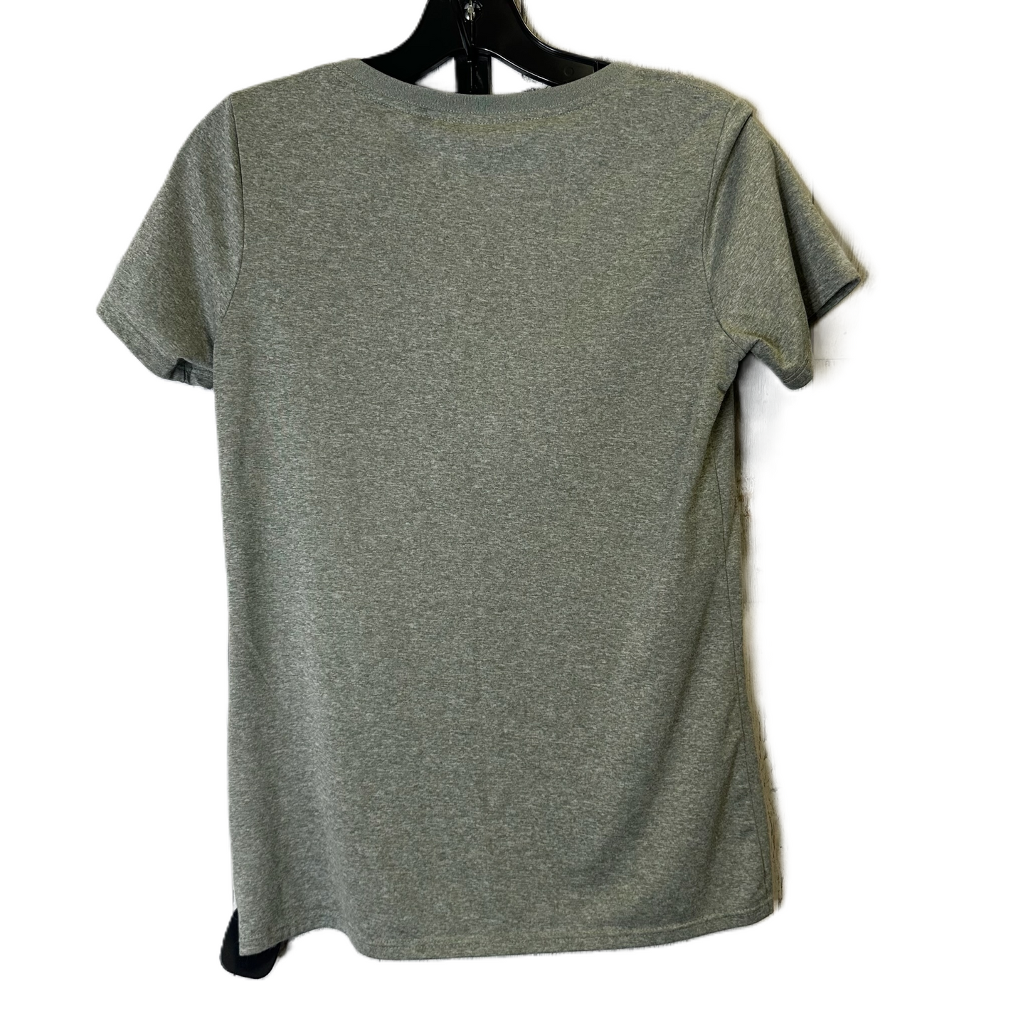 Grey Athletic Top Short Sleeve By Nike Apparel, Size: S