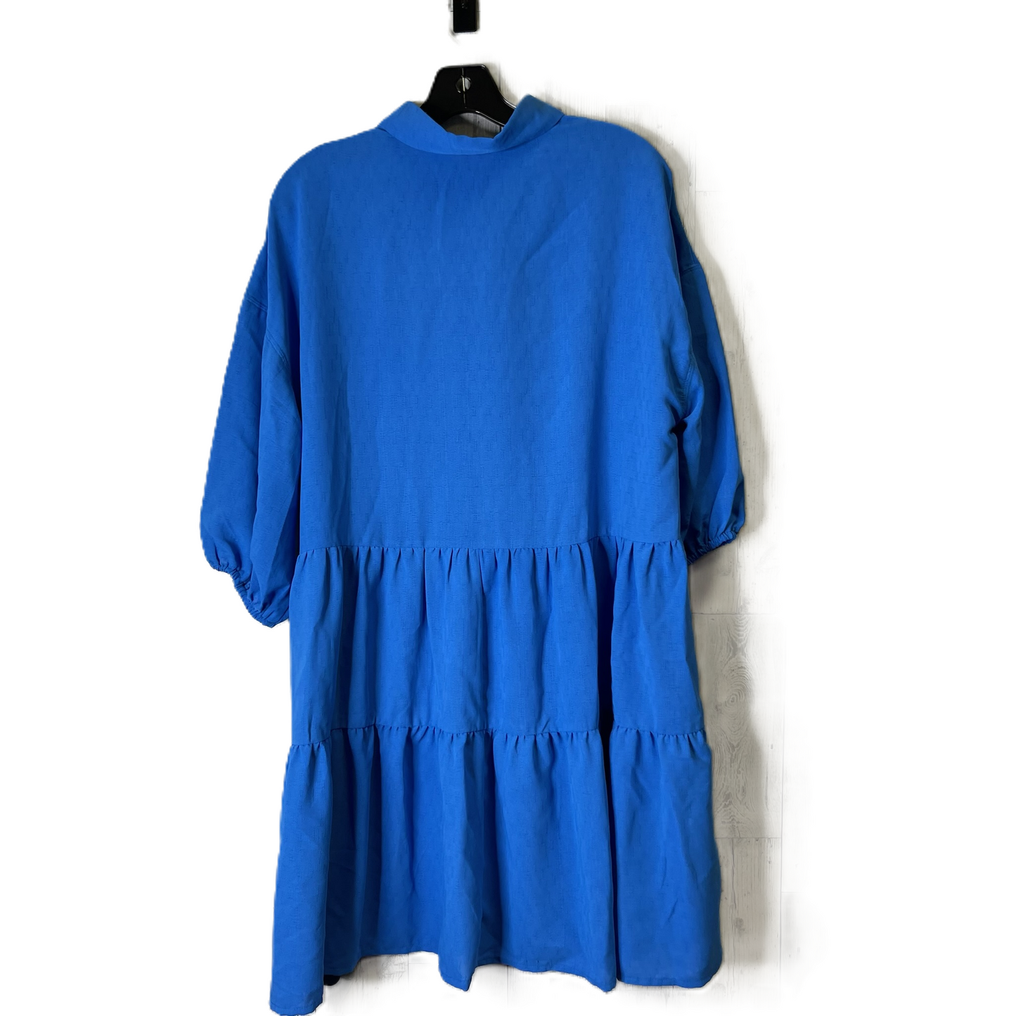 Dress Casual Midi By Hailey and Co In Blue, Size: M