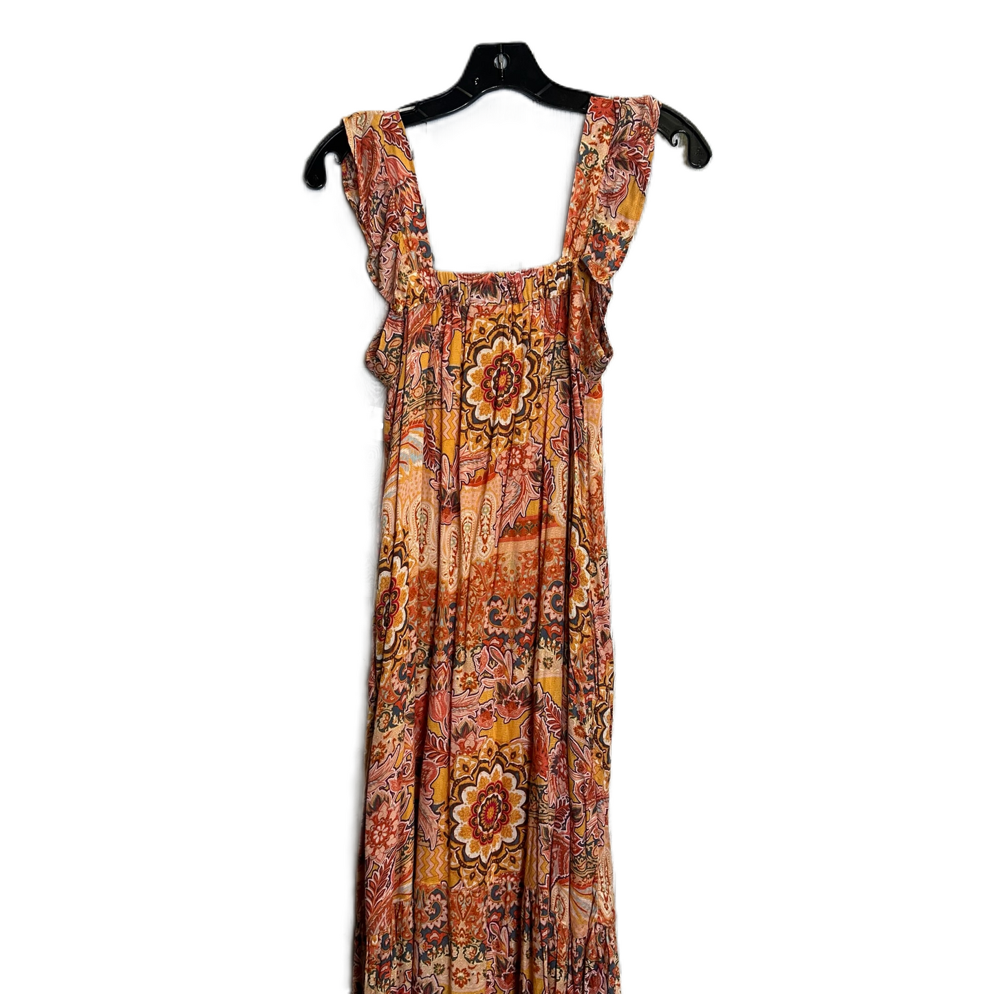 Dress Casual Midi By Knox Rose In Orange, Size: S