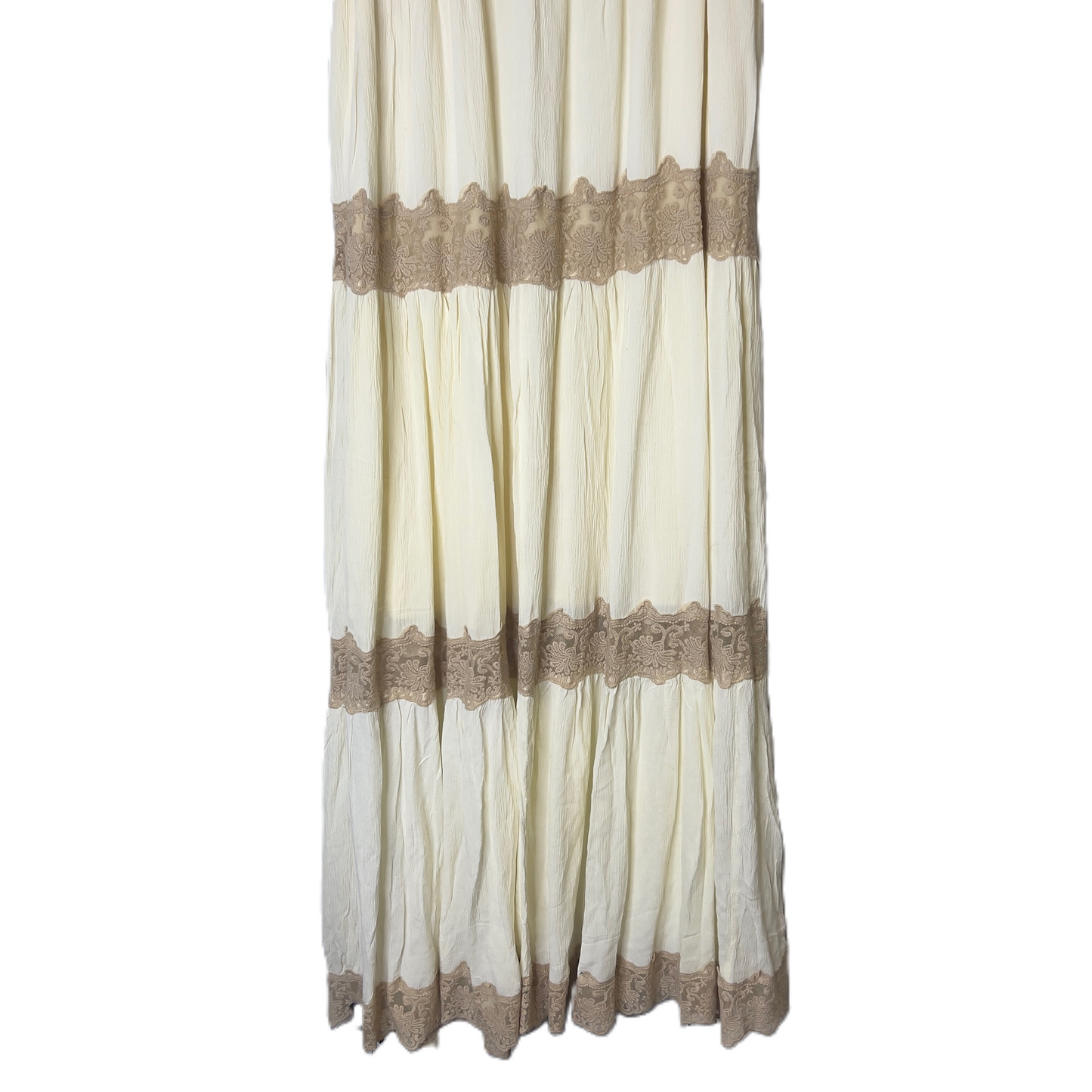 Dress Casual Midi By Wishlist In Cream, Size: M