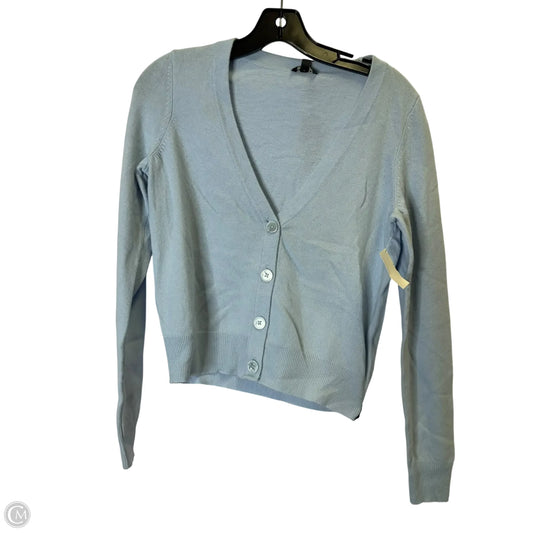 Sweater Cardigan By Talbots In Blue, Size: Xs