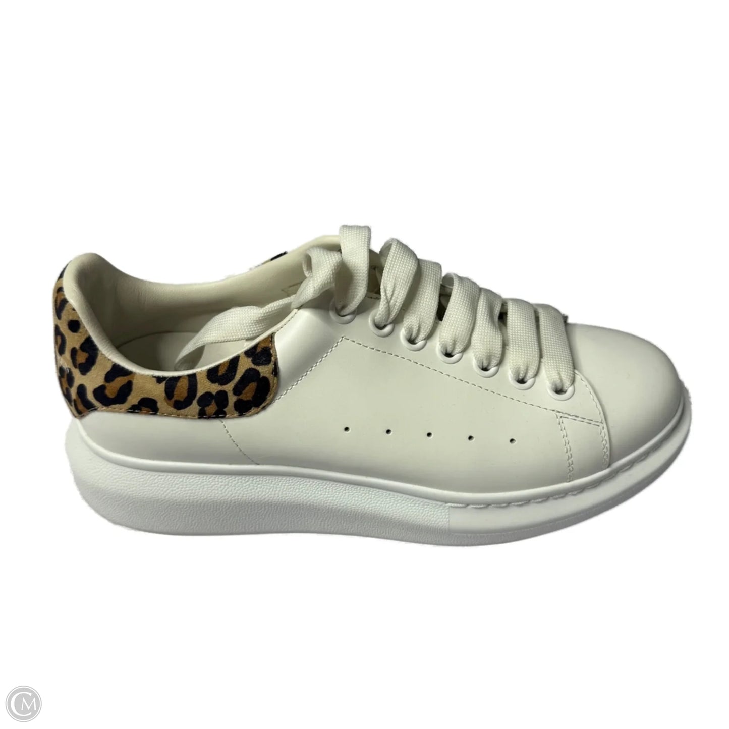 Shoes Luxury Designer By Alexander Mcqueen In White, Size: 9.5