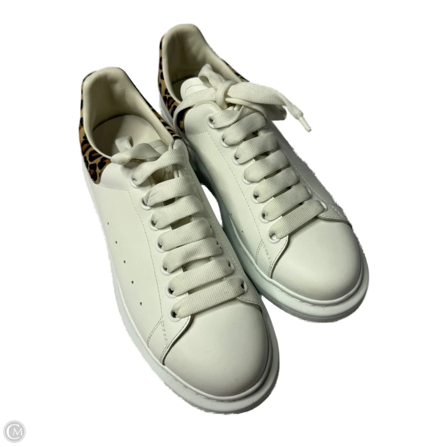 Shoes Luxury Designer By Alexander Mcqueen In White, Size: 9.5