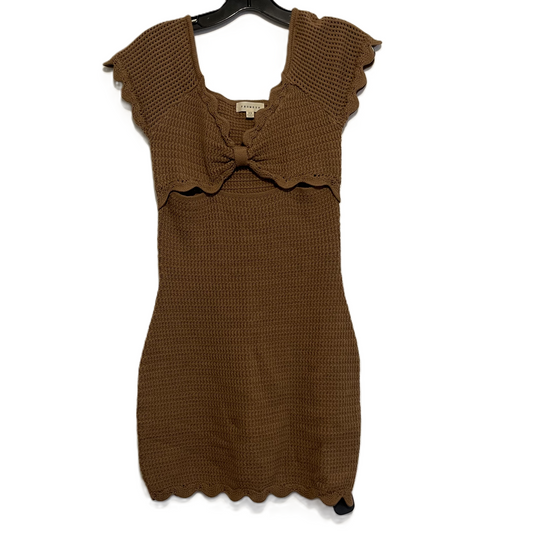 Dress Casual Short By Promesa In Brown, Size: Xs