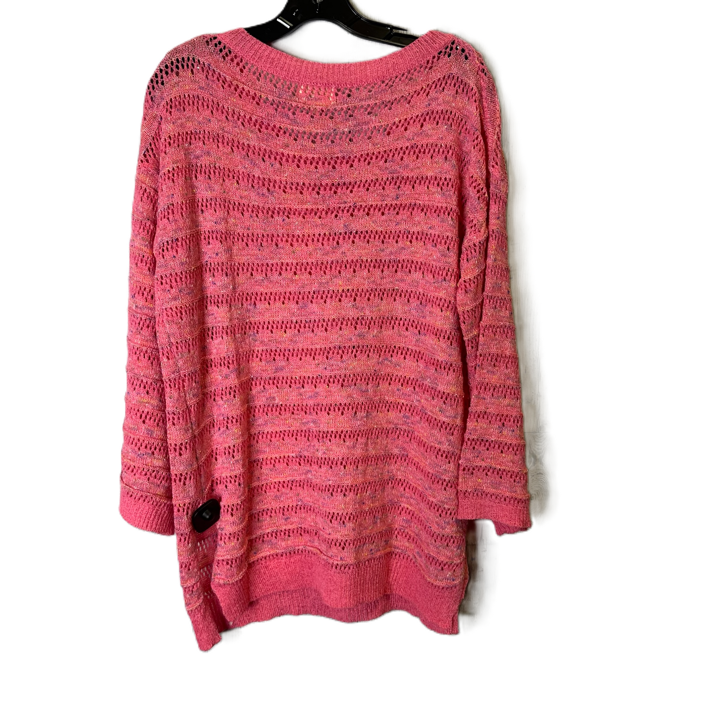 Top Long Sleeve By 143 Story In Pink, Size: M