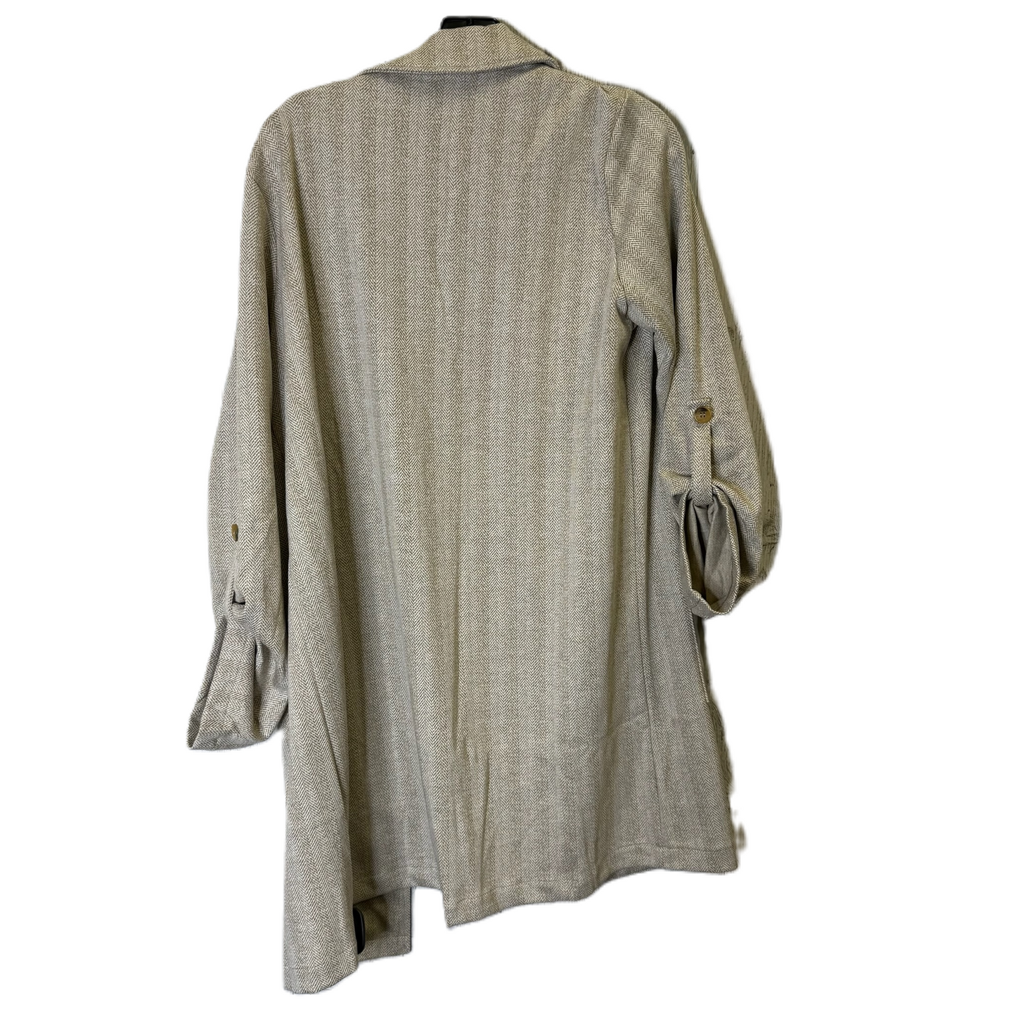 Cardigan By Hem & Thread In Tan, Size: L