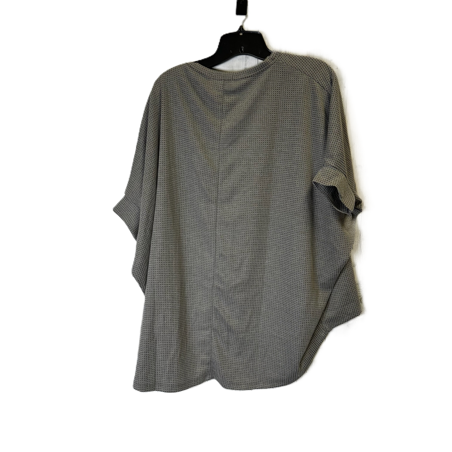 Top Short Sleeve By Andree By Unit In Grey, Size: S