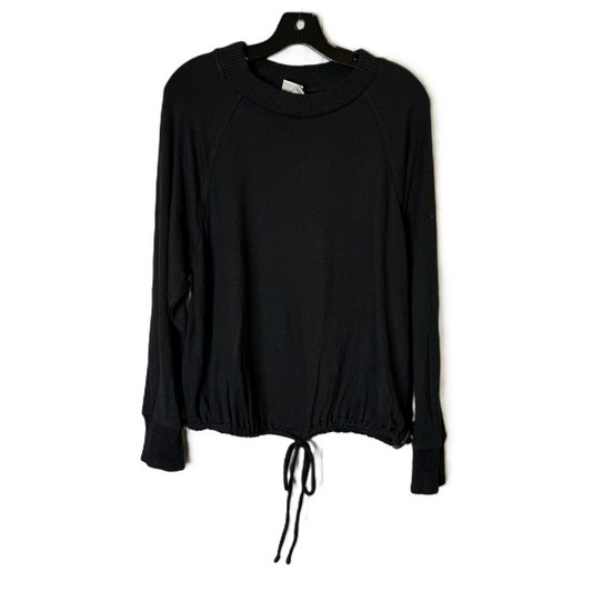 Top Long Sleeve By A New Day In Black, Size: L