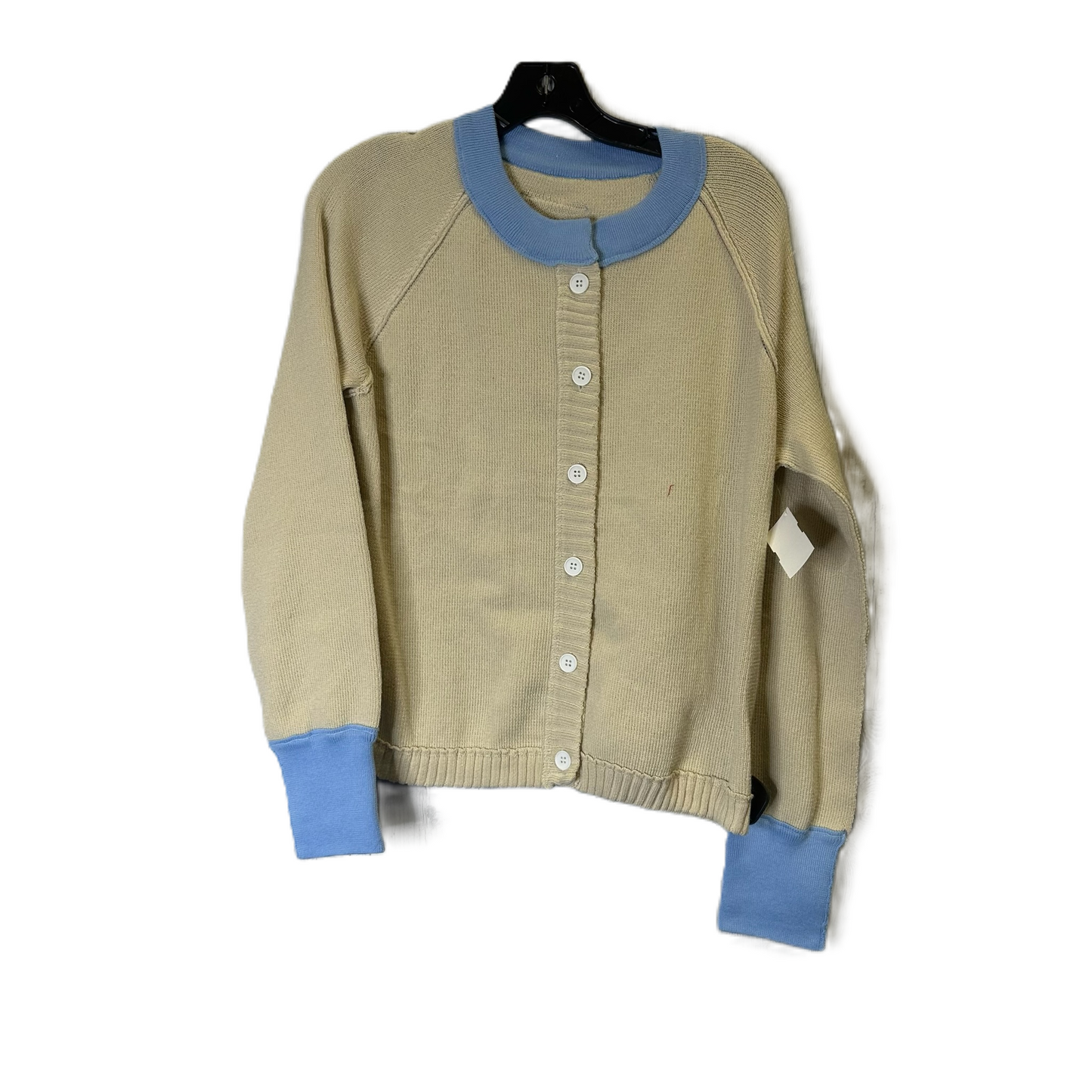 Sweater Cardigan By Clothes Mentor In Beige, Size: Xxl