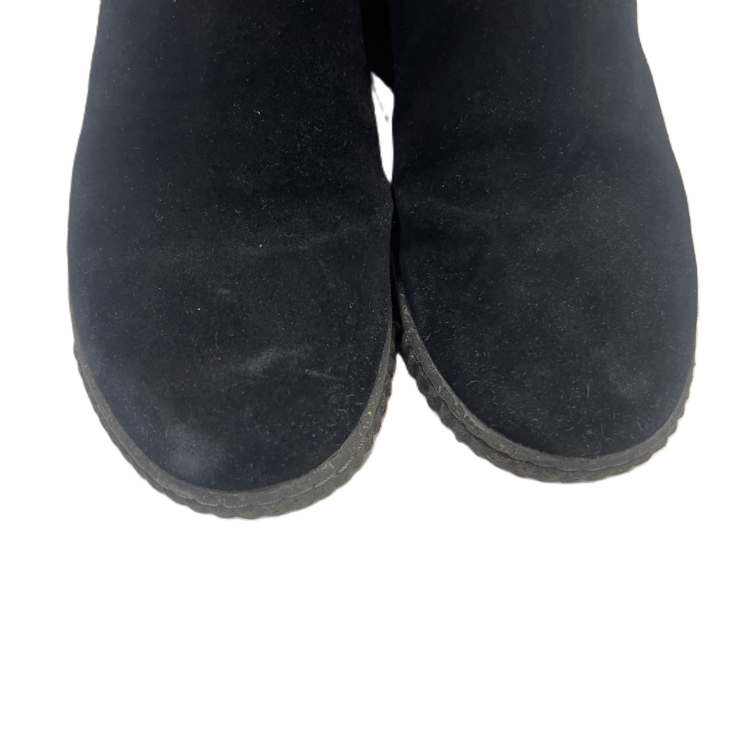 Boots Ankle Flats By Clarks In Black, Size: 8.5