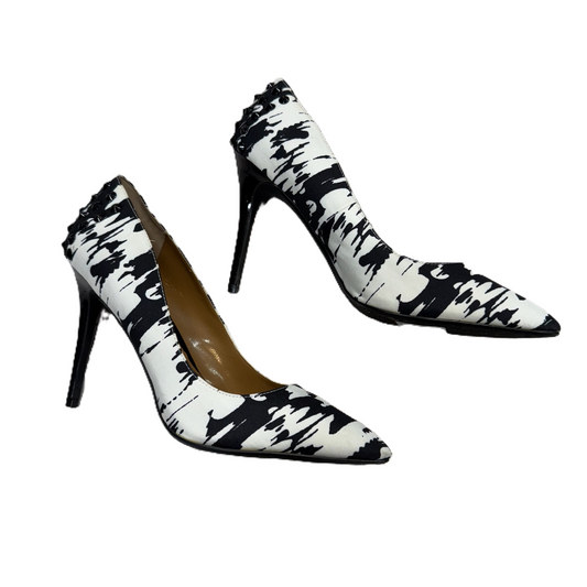 Shoes Heels Stiletto By J Renee In Black & White, Size: 10.5