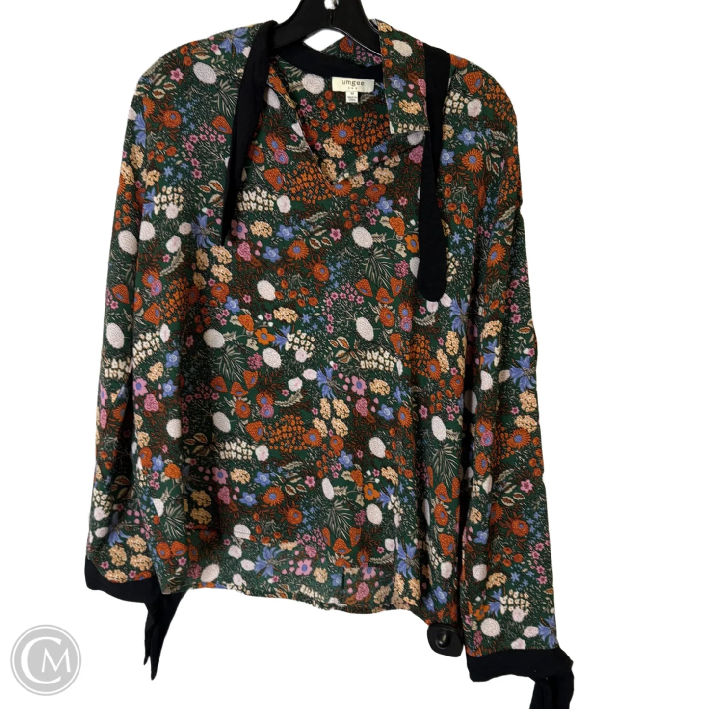 Top Long Sleeve By Umgee In Green, Size: M