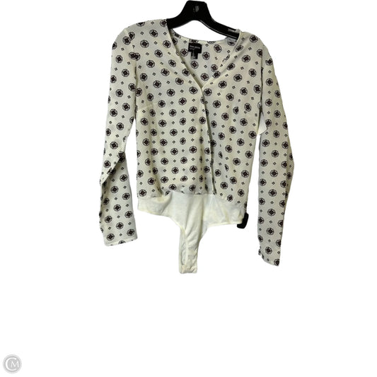 Bodysuit By Free Press In White, Size: Xxs