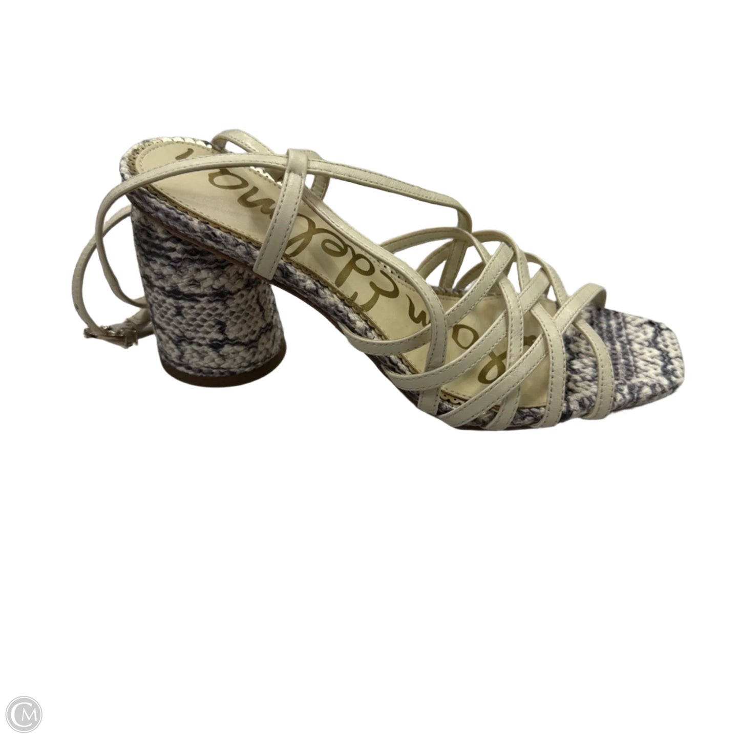 Shoes Heels Block By Sam Edelman In Snakeskin Print, Size: 7