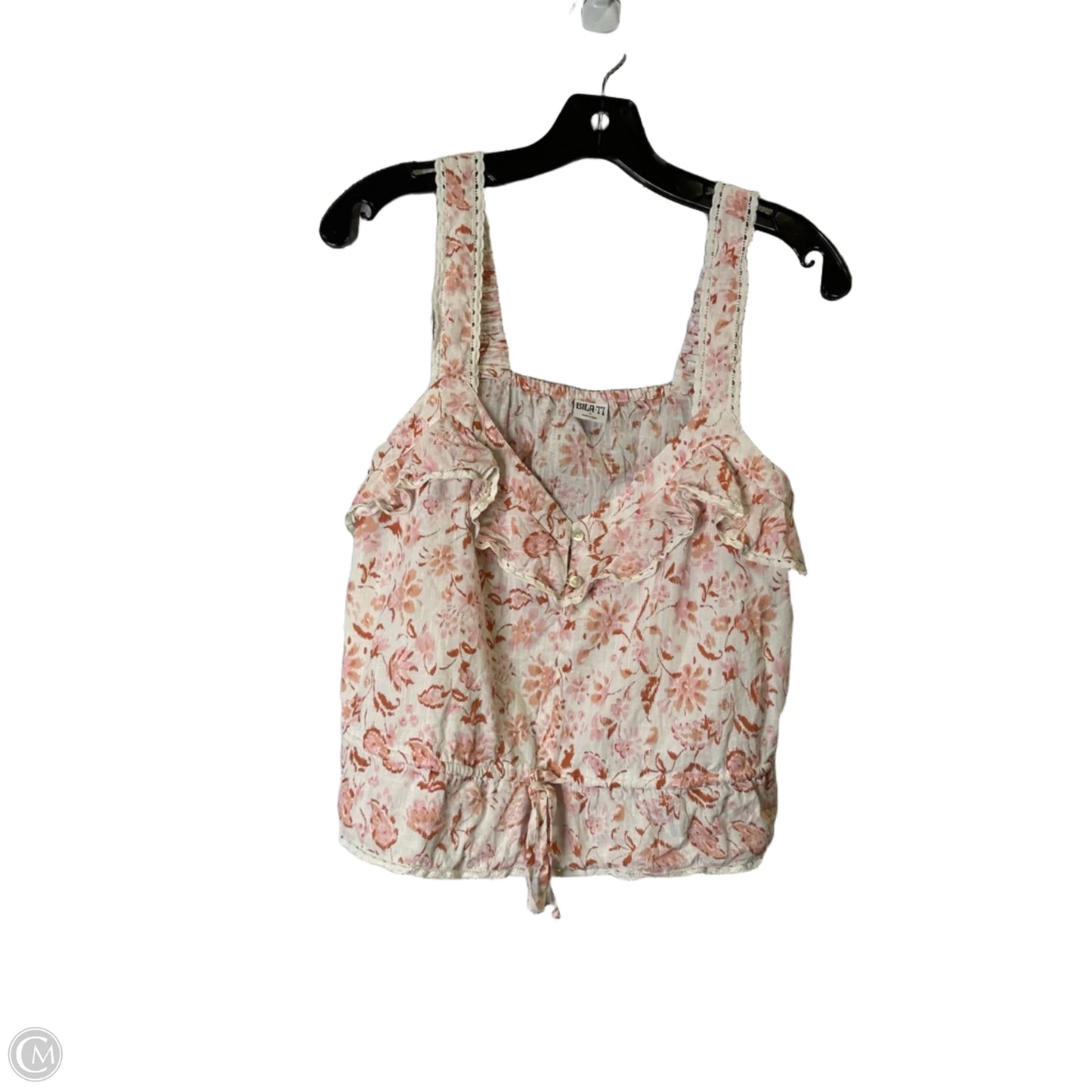 Top Sleeveless By Bila In Pink, Size: M