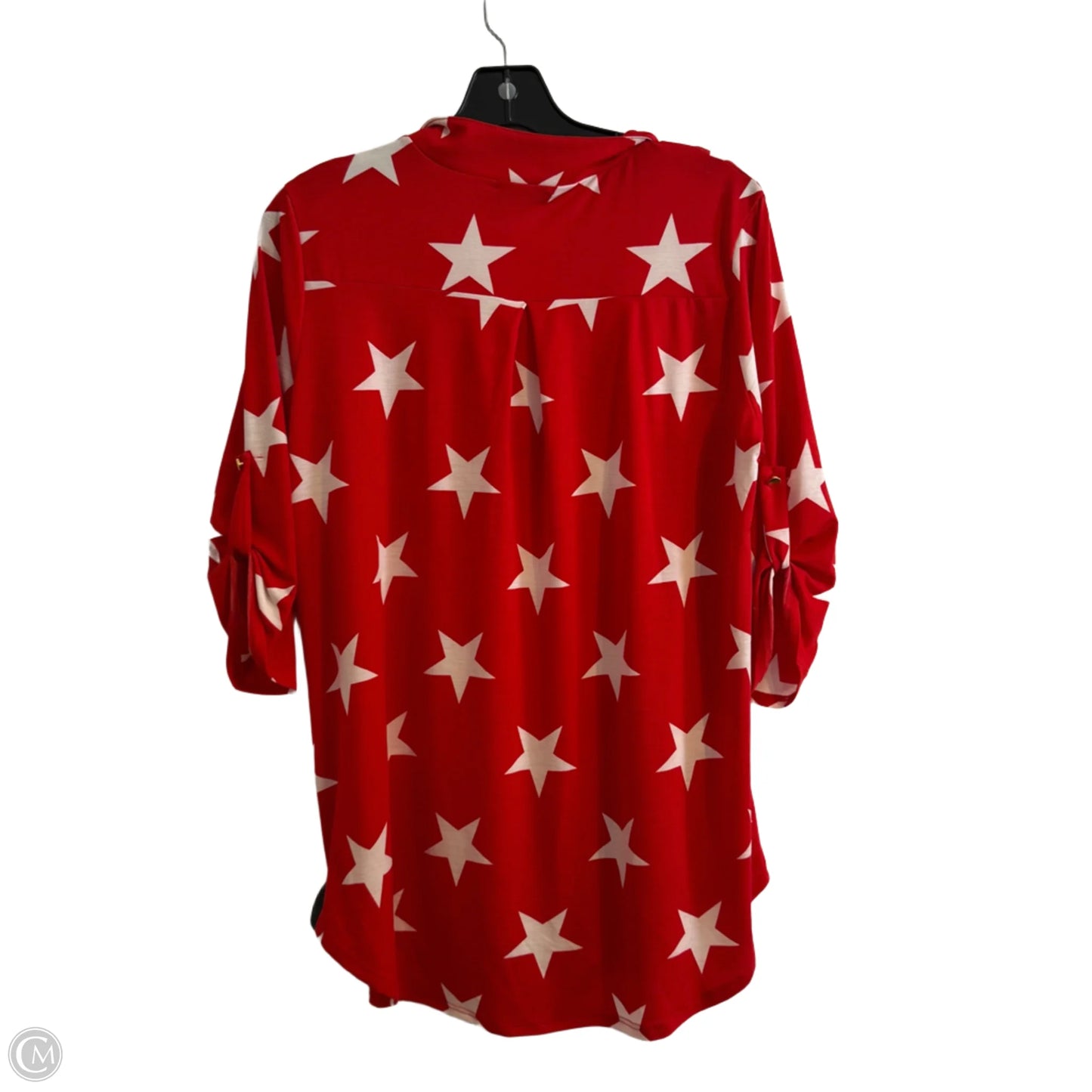 Top Long Sleeve By Heimish Usa In Red, Size: M