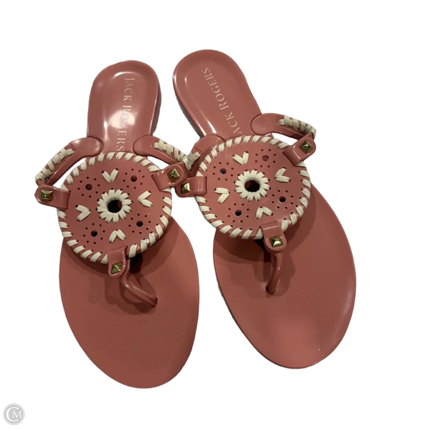 Sandals Flats By Jack Rogers In Pink, Size: 8