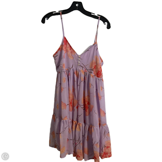Dress Casual Short By Entro In Purple, Size: S