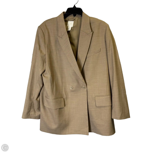 Blazer By H&m In Tan, Size: L