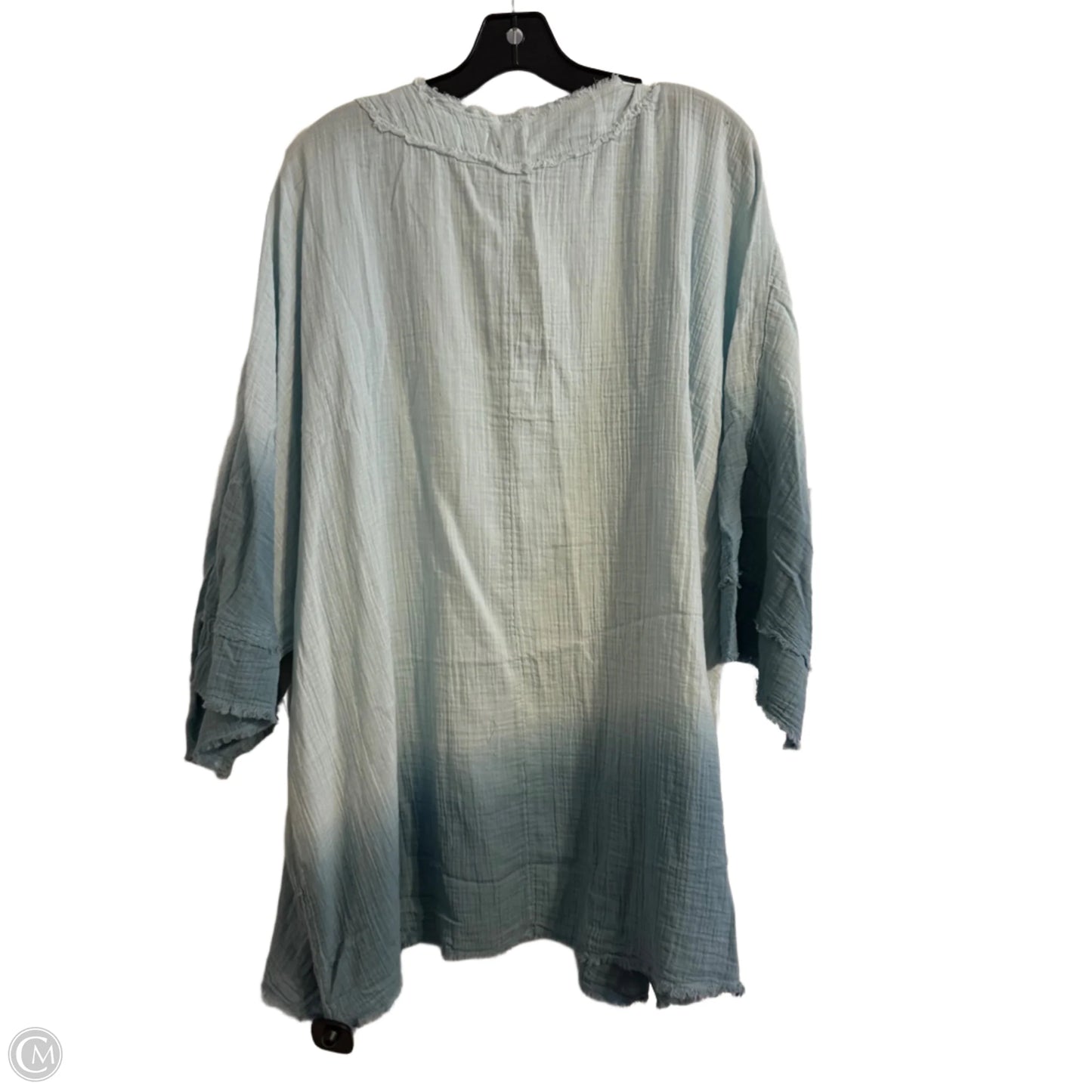 Cardigan By Wonderly In Blue, Size: 2x