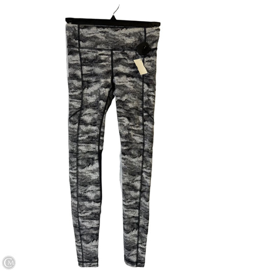 Athletic Leggings By Lululemon In Black & White, Size: 8